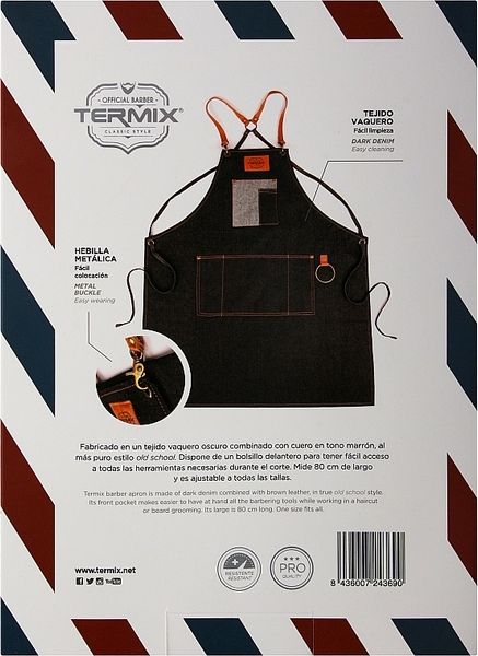 Termix Перукарський фартух для барбера 4201 фото