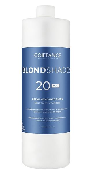 Coiffance Professionnel Blondshades 20 Vol Blue Cream Developer Окислитель антижёлтый 3628 фото