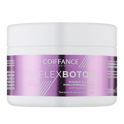Маска для волосся з гіалуроновою кислотою Coiffance Reflexbotox Mask With Hyaluronic Acid 3736 фото