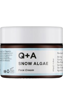 Q+A Крем для обличчя зі сніговою водорістю 4127 фото