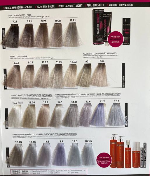 Abril et Nature Color Plex Крем-фарба для волосся 1, 120 мл 120 фото